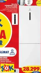 ELECTROLUX LNT6ME46W3 KOMBİ NO FROST BUZDOLABI